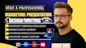 do marketing presentation design, sales, slide voiceover, client proposal slide