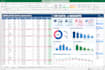 create an HR excel or power bi dashboard and people analytics report