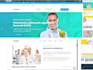 create a responsive wordpress website landing page  design, redesign