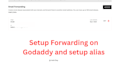fix email forwarding and domain redirect issues