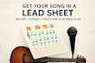 create accurate lead sheets from your audio or midi with chords and melody line