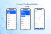 design premium crypto trading app UI kit  dashboard