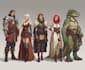 create a custom dnd party character illustrations