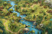 do fantasy map illustration