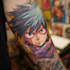 make comic cartoon anime tattoo design