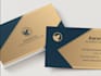 design business card with realistic background mockups