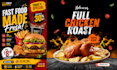 design professional food flyer, food menu, restaurant menu