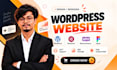 design a professional responsive wordpress website
