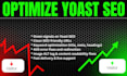 do yoast onpage SEO on your wordpress site