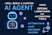 build a custom ai agent and automation