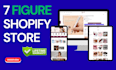 setup profitable shopify website or shopify store design
