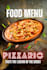 make creative food and pizza menu designs in high quality using canva pro