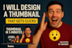 create clickable custom youtube thumbnails with high CTR