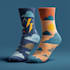 make a custom and pattern socks design
