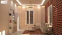 make 3d interior design for minimalist home decor