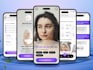 design modern mobile app UI UX in figma for android and ios