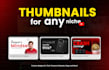 design high CTR youtube thumbnails with pro text, color, and composition