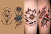 make a minimalist lineart tattoo design or illustration
