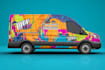 make creative vehicle wrap design for your car, truck, van