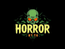 create dark scary classic vintage horror logo design