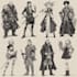 draw fantasy scifi custom characters and concept