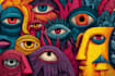 create colorful doodle art illustration