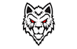 design eye catchy single line wolf head logo with express delivery