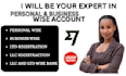 create llc and ltd business wise and personal wise