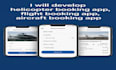develop helicopter booking app, flight booking app, travel booking app