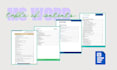 create and format a clickable table of contents in a microsoft word document