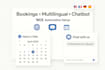 setup wix bookings, wix multilingual website, and chatbot app integration