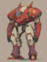 do  macha robot ,armor, gundam in anime style