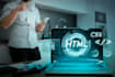 develop a custom web application in HTML, CSS, javascript, and PHP