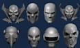 sculpt 3d mask 3d helmet 3d cosplay 3d halloween mask for 3d printing
