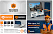 custom brand identity with logo, colors and brandbook