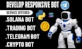 do ai crypto trading bot crypto n8n agent solana stock telegram ai trading robot