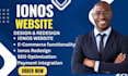 do ionos website design, ionos website redesign, ionos website ecommerce website