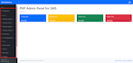 create a responsive and professional website using HTML, CSS, js, and PHP