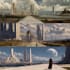 paint fantasy and sci fi concept art environments, buildings