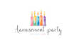 draw event party planner logo