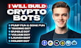 build telegram crypto trading, volume holder, pump fun, bundler bot openclaw
