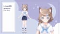 draw live 2d vtuber model, 2d vtuber model, live 2d rigging, vtuber model