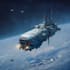 create sci fi vehicle design and spaceship concept art