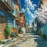 draw anime background and environment art