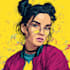 make a beautiful wpap pop art portrait for you