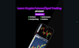 teach crypto trading, spot, futures, and leverage