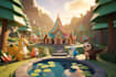 3d environment, spatial io, decentraland, sandbox, metaverse