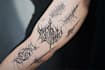not design an average calligraphy tattoo