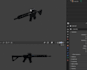 design an psx era game assets, retro playstation graphics,n64 low poly character