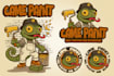 design a unique reptile mascot and logo for your brand